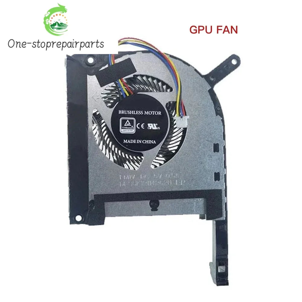 Laptop CPU GPU Cooling Fans For ASUS Rog Strix FX505 FX505G FX505GE FX505D TUF Gaming Computer Cooler Fans 13NR00S0M11111 2011 ASUS laptop repair parts