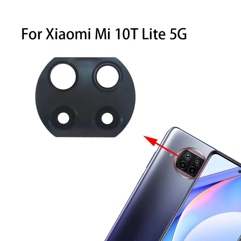 Rear Back Camera Glass Lens For Xiaomi Mi 10 10T 11 11T 12 12T 13 14 14T 15 15T Pro Lite Pro 5G Camera Lens With Adhesive Xiaomi  Xiao mi phone repair parts