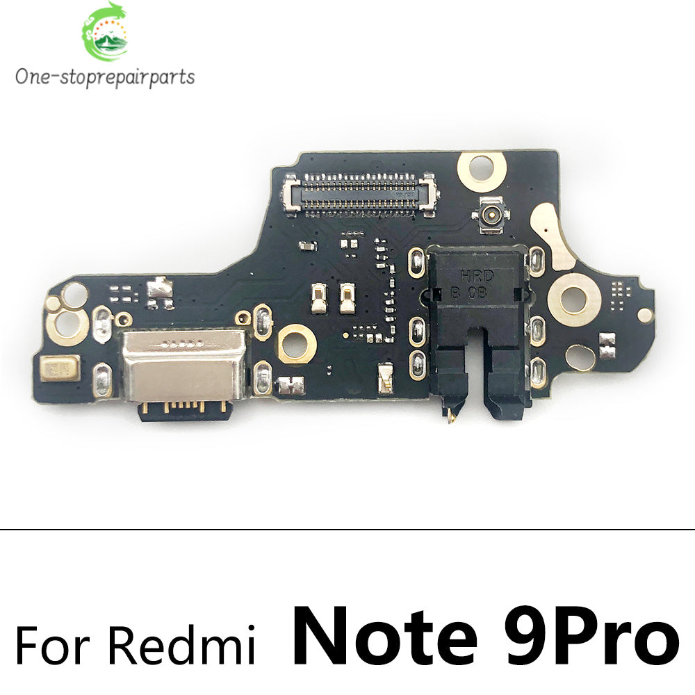 USB Charging Port Microphone Dock Connector Board Flex Cable For Xiaomi Redmi Note 7 8 8T 9 9s 10 11 Pro 5G  Xiaomi  Xiao mi phone repair parts