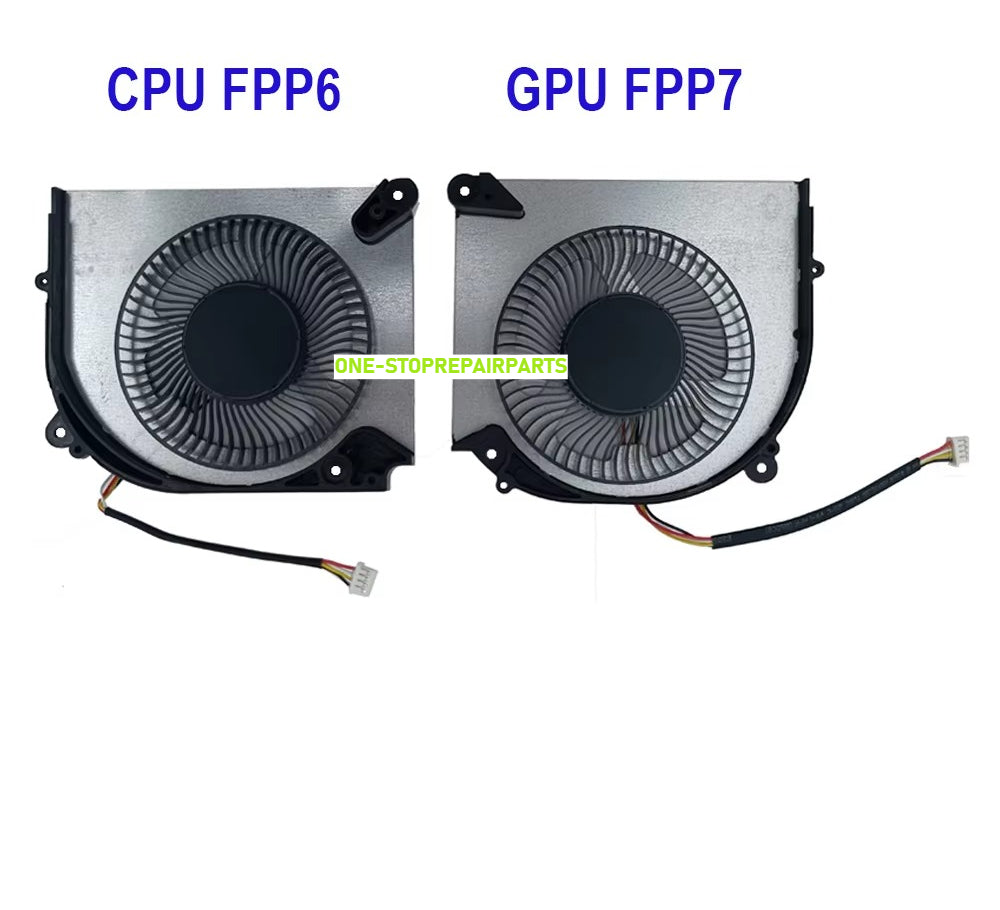 Gaming Laptop Cooling CPU GPU Fan For Gigabyte G5 KF KE GE MF G5KF G5KE G5GE G5MF 2023 FPP6 DFS5K22305283Q FPP7 DFS5L32G16486P Gigabyte laptop repair parts