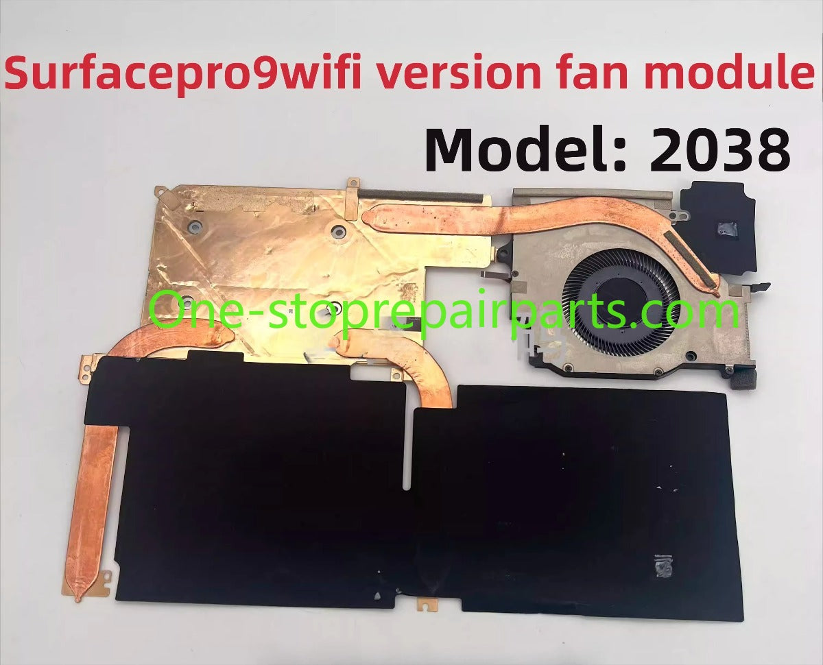 Heatsink cooling fan for Microsoft Surface Laptop Pro4 5 6 7 8 9 10 11 go 1 2 3 book2 3 4 laptop 2 3 4 heat sink fan Microsoft surface laptop repair parts