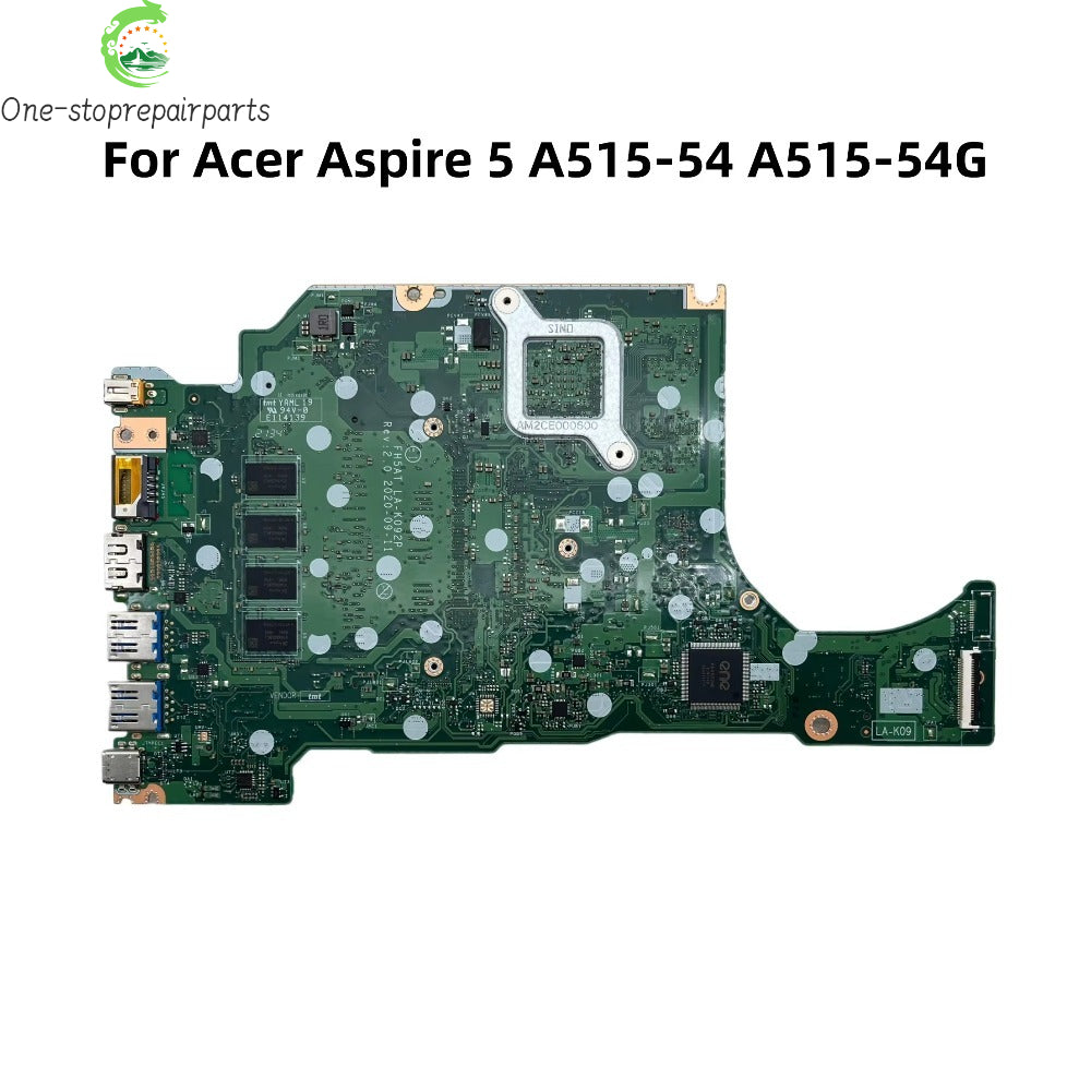 For Acer Aspire 5 A515-54G Laptop Motherboard FH5AT LA-K092P With i5-1135G7 i7-1165G7 4G/8G-RAM MX350-2G NBA2111004 NBA2111006 Acer laptop repair parts