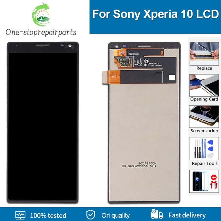6.0" Original Display For Sony Xperia 10 LCD XA3 Touch Screen Digitizer Replacement For Sony X10 I3123 I3113 I4113 I4193 lcd Sony phone repair parts