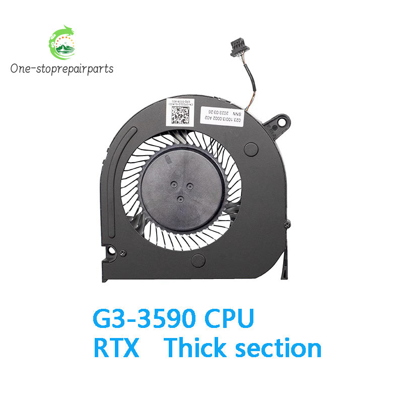 New Original Laptop CPU GPU Cooling Fan FOR DELL G3-3579 G3-3590 Dell laptop repair parts