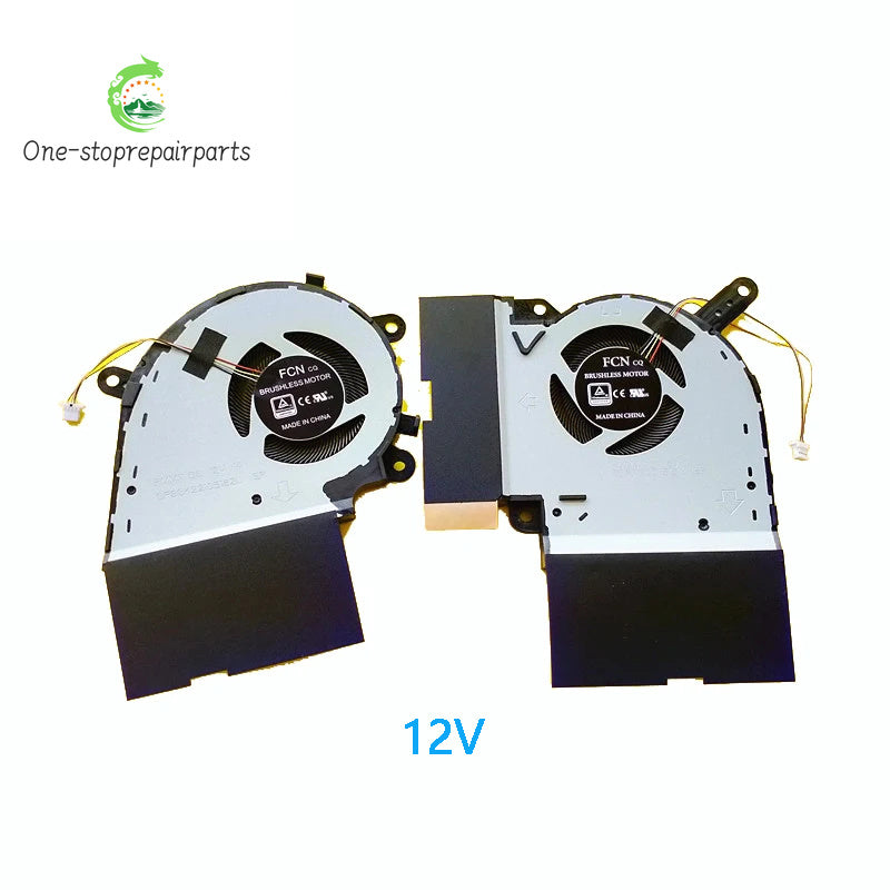 NEW ORIGINAL Laptop CPU GPU Cooling Fan For ASUS ROG 4/4plus G532L S5D G731 G712L G732 12V ASUS laptop repair parts