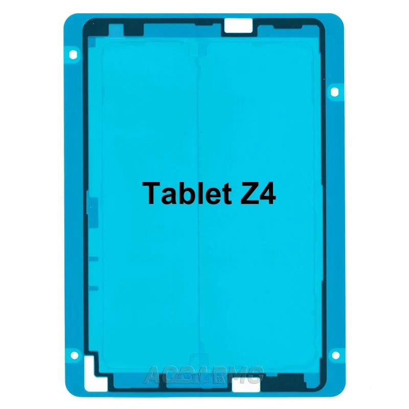 Aocarmo 2Pcs/Lot For Sony Xperia Tablet Z4 SGP771 SGP712 Front LCD Screen Display Sticker Frame Waterproof Adhesive Sony phone repair parts