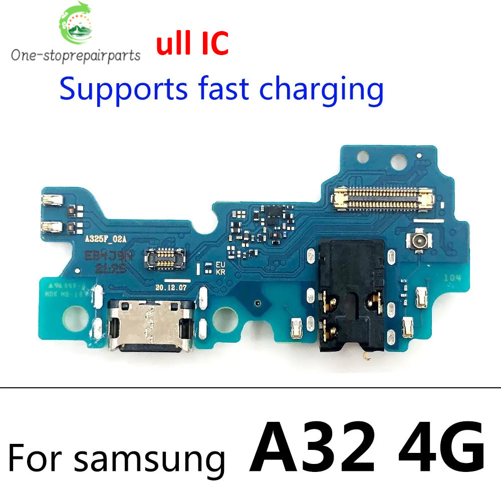For Samsung A02 A12 A22 A32 A52 A72 A52s A03 A03s A04E 4G 5G USB Charging Port Dock Charger Connector Board Flex Cable Samsung phone repair parts