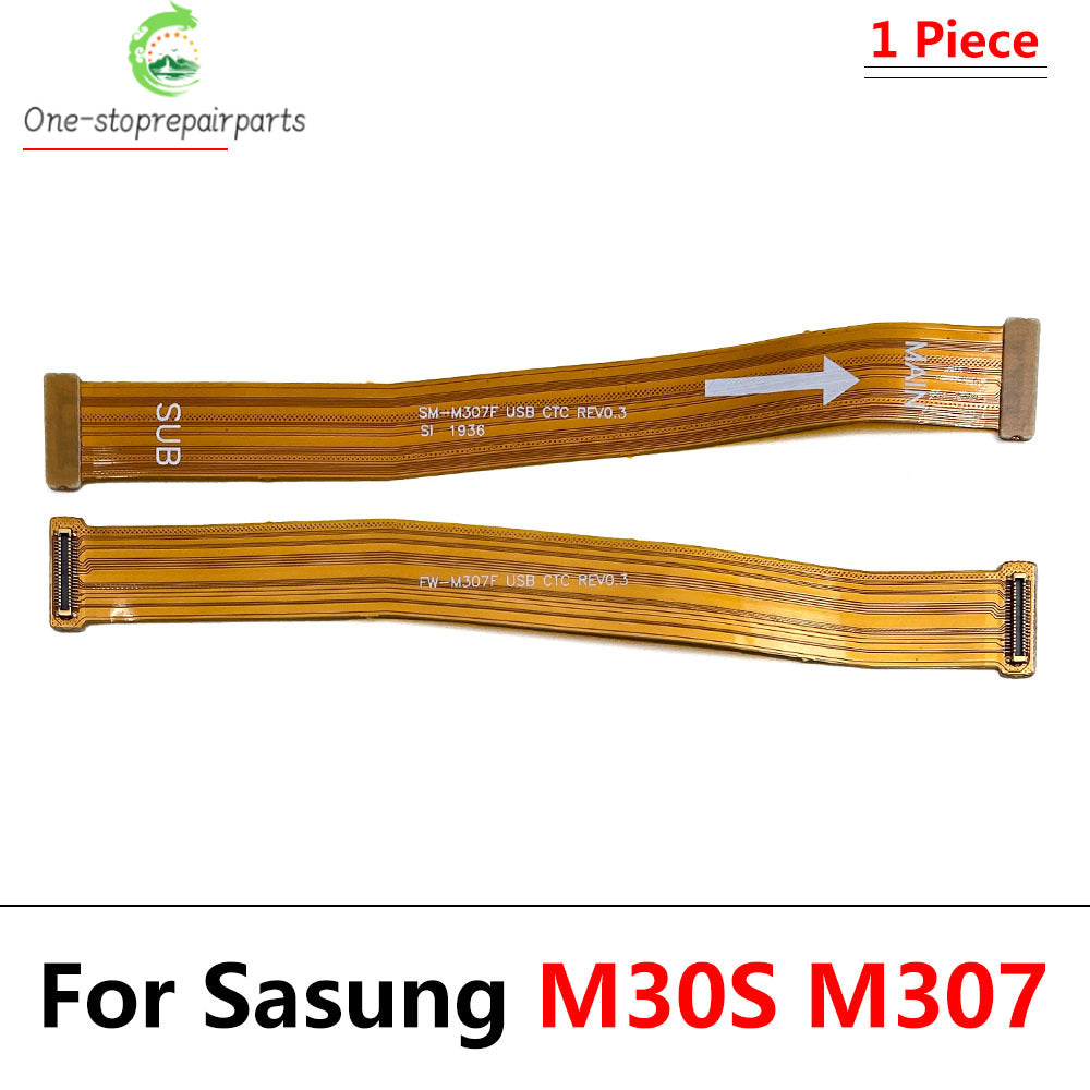 10Pcs， Main Board Motherboard Connector Flex Cable For Samsung M21 M31 M31S M51 M52 M62 M32 M10 M20 M30 M21s M30s M22 M53 M54 5G Samsung phone repair parts