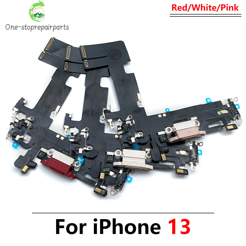 New For iPhone 13 Pro 13Pro Max Mini Dock Connector Micro USB Charger Charging Port Flex Cable Microphone Board iPhone phone repair parts