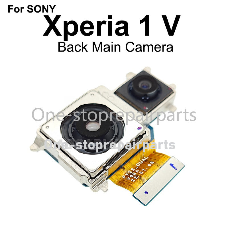 For Sony Xperia 1 V XQ-DQ72 DQ54 DQ44 SO-51D X1V Front Facing Back Ultra Wide Main Telephoto Zoom Camera Module Flex Cable Sony phone repair parts