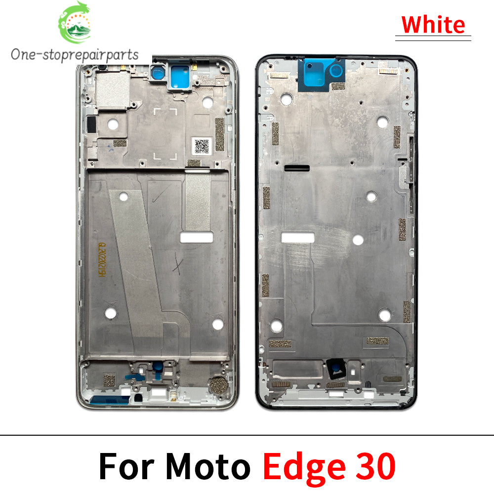 10Pcs, Housing Middle Frame Bezel Middle Frame For Motorola Moto Edge 20 30 Lite Pro / Edge 40 Neo Replacement Parts Motorola phone repair parts