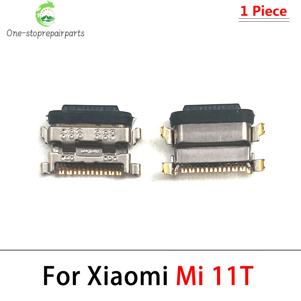 10Pcs, New For Xiaomi Mi 8 9 Se 9T 10 10T 11 11T 12 Lite Pro Mi A1 A2 A3 Micro USB Connector Charger Charging Port Jack Plug Xiaomi  Xiao mi phone repair parts