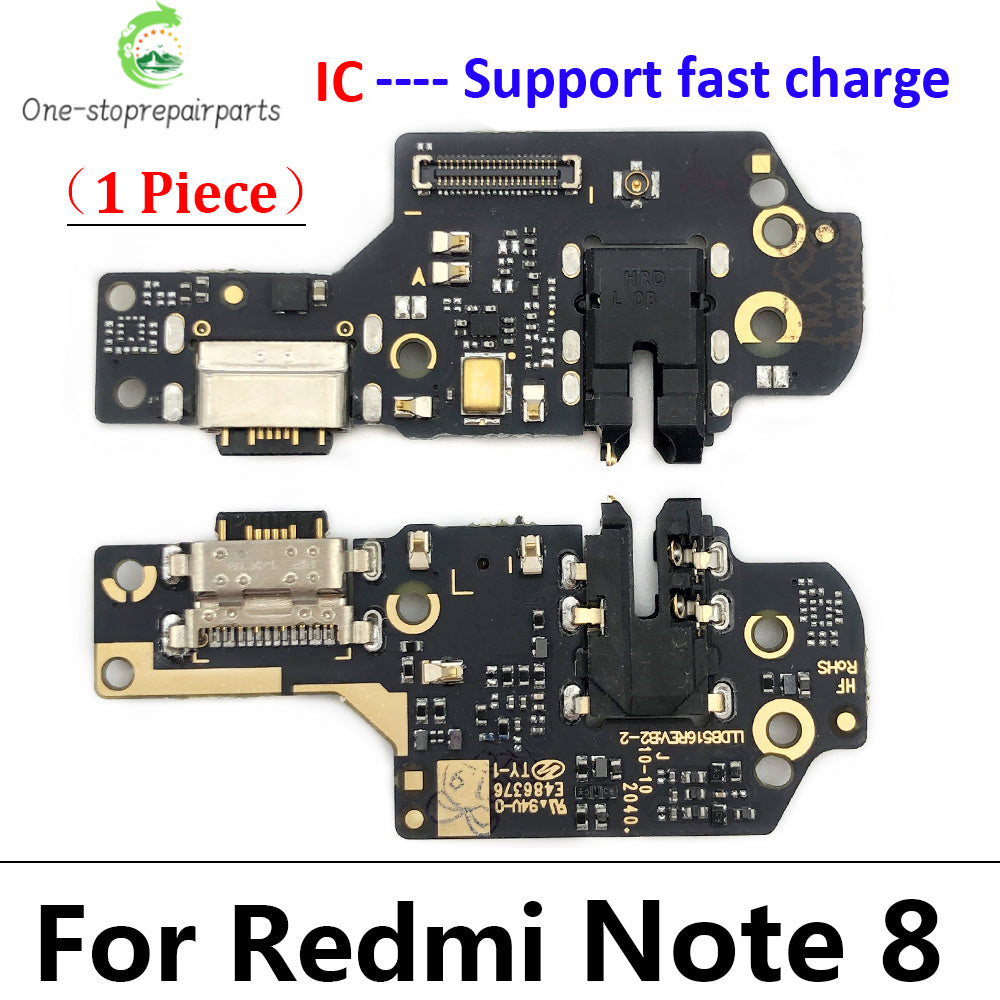 10Pcs, Charger Board Flex For Xiaomi Redmi Note 7 8 8T 9 9s 10 10s 11 12 Pro 4G 5G USB Port Connector Dock Charging Flex Cable Xiaomi  Xiao mi phone repair parts