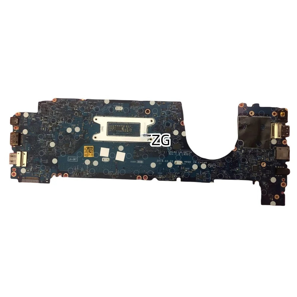 LA-G871P For Dell Latitude 7400 Laptop Motherboard With I5-8265U/8365U I7-8665U DDR4 CN-0G2KKX 0M2JD3 WRHWP 0FHPJ Tested OK Dell laptop repair parts