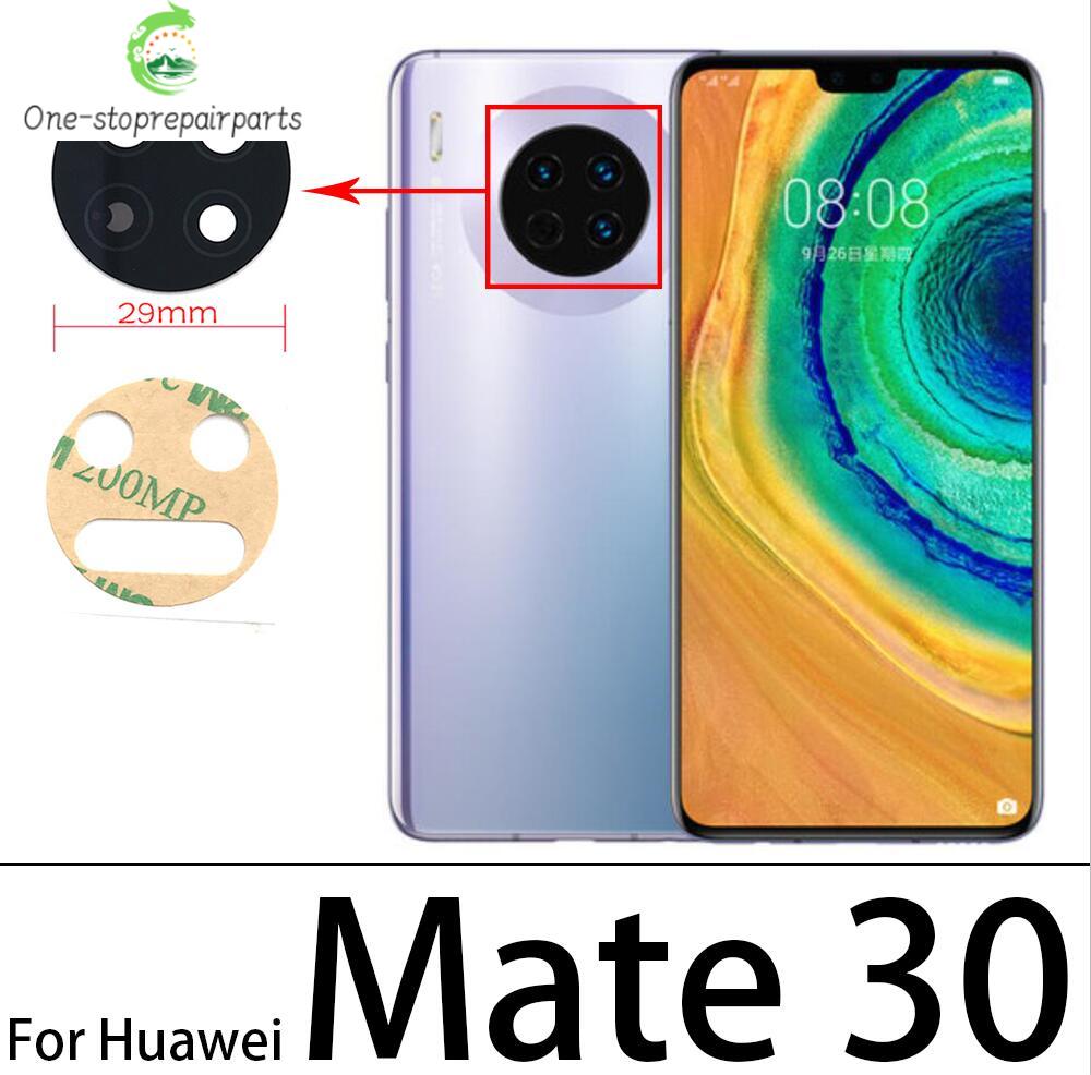10Pcs/Lot, Rear Back Camera Lens Glass For Huawei Mate 10 30 20 40 50 Pro Lite 20X With Sticker Huawei phone repair parts