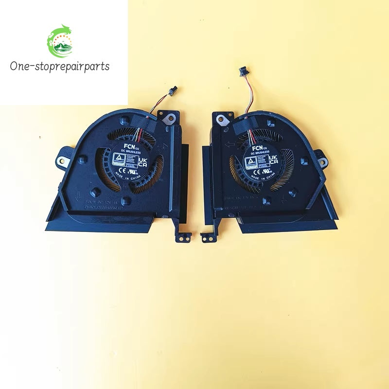 NEW Original LAPTOP CPU GPU Cooling Fan For ASUS ROG 6/7 GX650P GX650R ASUS laptop repair parts