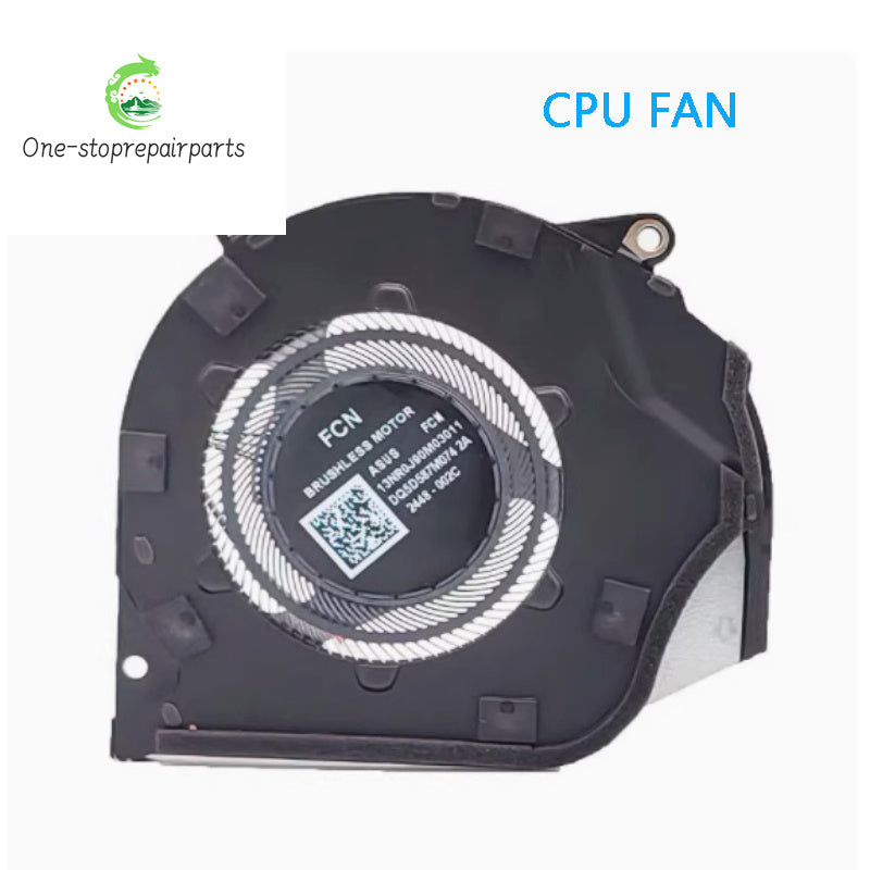 NEW Original LAPTOP CPU GPU Cooling Fan For ASUS ROG Zephyrus G16 (2024) GA605 ASUS laptop repair parts