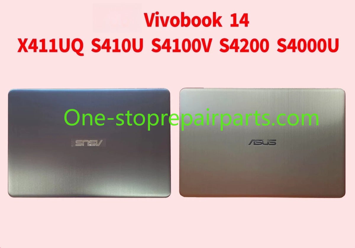 12189956-00 12189955-00 LCD back cover rear top lid For ASUS X411UQ S410U R421U S4000U S4100V S4200U lcd back housing cover ASUS laptop repair parts
