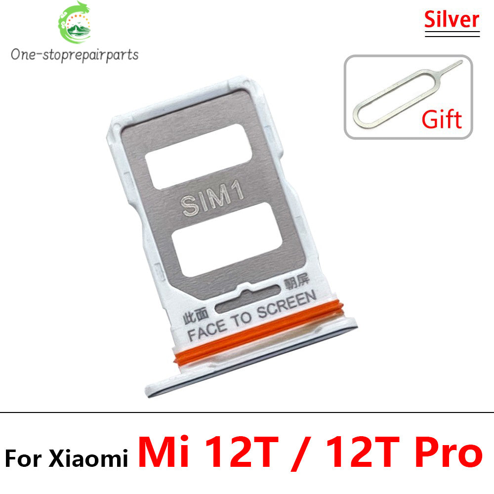 New For Xiaomi Mi 12 12T Pro 12 Lite 12s SIM Card Slot SD Card Tray Holder Adapter Replacement Parts  Xiaomi  Xiao mi phone repair parts