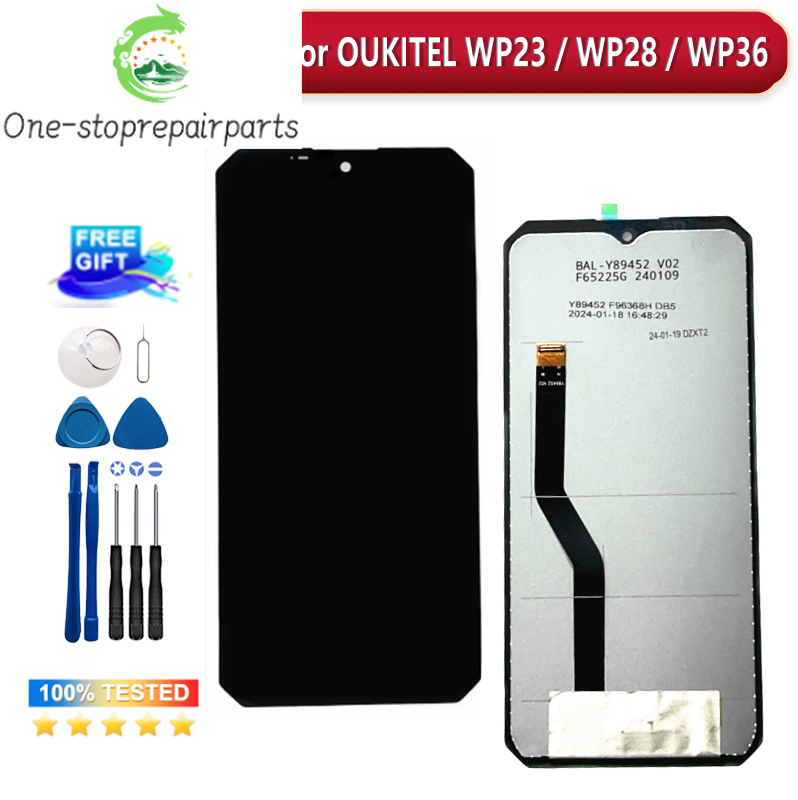 New Original OUKITEL WP23 WP28 Lcd Display+Touch Screen Repair Accessories For OUKITEL WP23 Pro WP36 WP 36 WP38 Smart Phone Other brand Phone repair parts