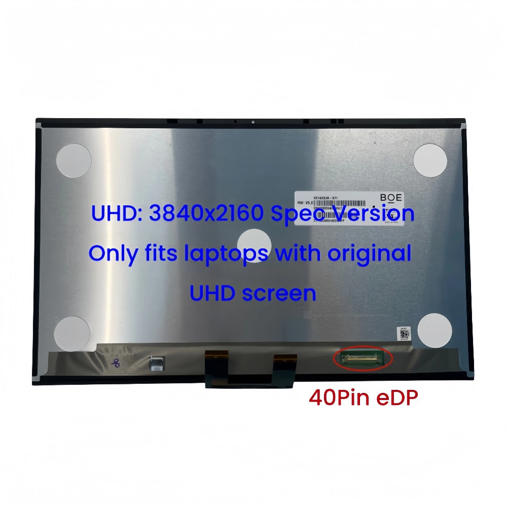 14" for HP EliteBook X360 1040 G7 G8 LCD Touch Screen Digitizer Assembly Replacement FHD/FHD Privacy/UHD HP laptop repair parts