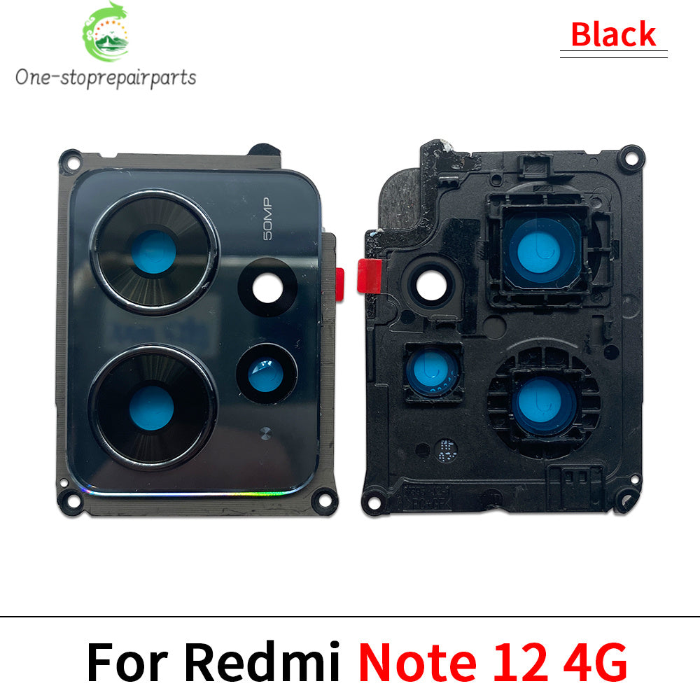 Back Rear Camera Glass Lens Circle Cover With Adhensive For Xiaomi Redmi 12 Note 12 13 Pro Plus 4G 5G Replacement Parts  Xiaomi  Xiao mi phone repair parts