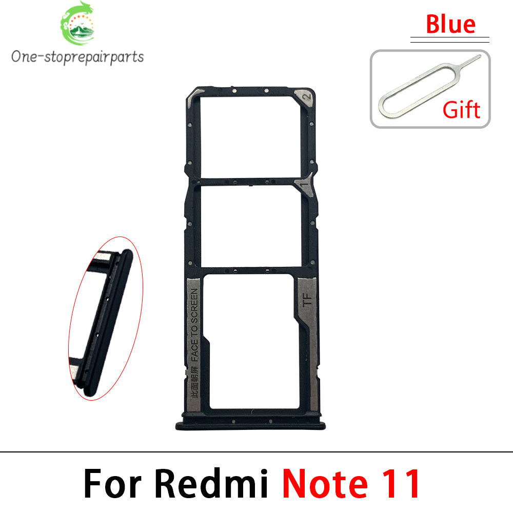10Pcs, New For Xiaomi Redmi Note 11 11s Pro Plus 4G 5G SIM Card Tray Slot Holder Replacement Parts  Xiaomi  Xiao mi phone repair parts