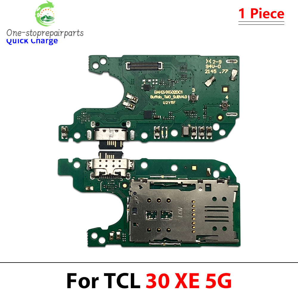 For TCL 30 SE Plus XE Plex T780H Revvl V Plus 5G USB Charging Port Dock Charger Plug Connector Board Flex Cable  TCL phone repair parts