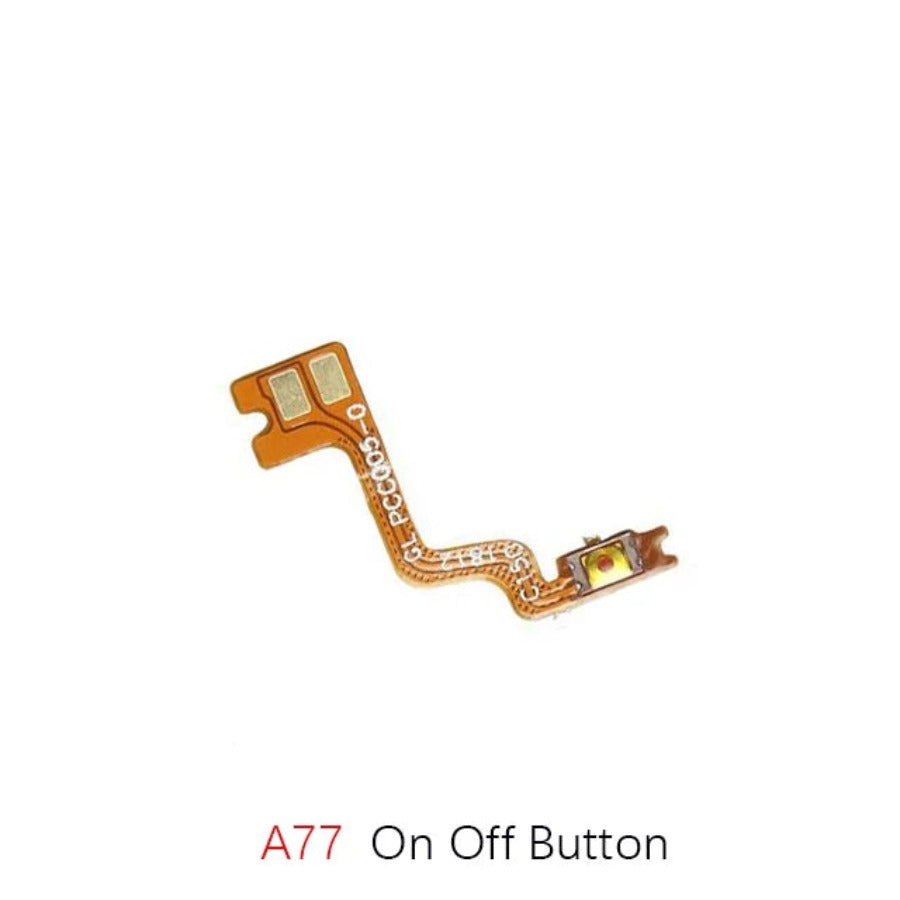 For Oppo Realme A37 A39 A57 A39 A59 A75 A79 A77 A83 Power cable Switch on volume cable of ribbon flex Oppo phone repair parts