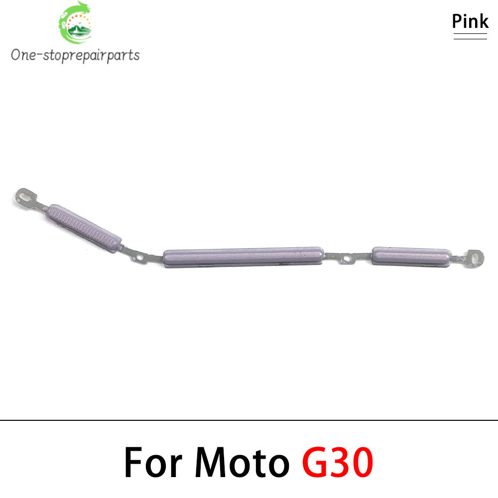 For Motorola Moto G10 G20 G30 G60 G60s G31 G71 G51 5G Power Button + Volume Side Button Replacement Parts Motorola phone repair parts