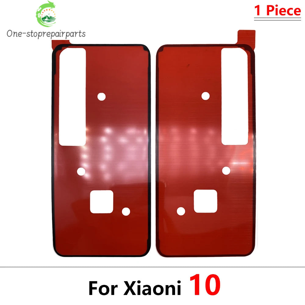New For Xiaomi Mi 8 9 9T 10 10T 11 11T 12 Pro Lite Note 10 Lite Back Battery Cover Door sticker Adhesive glue tape Xiaomi  Xiao mi phone repair parts