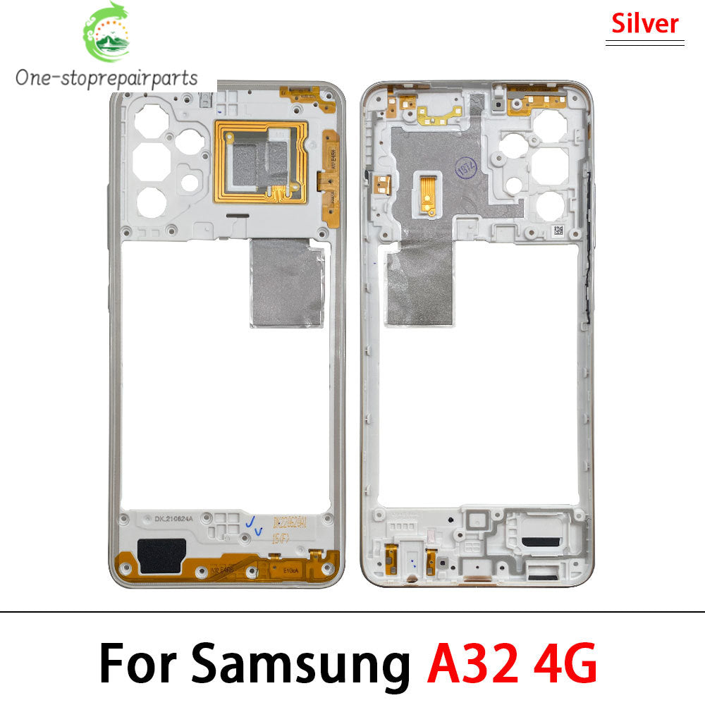 For Samsung A22 A32 4G 5G A225F A226B A325F A326B Middle Frame Holder Housing Replacement Repair Parts Samsung phone repair parts
