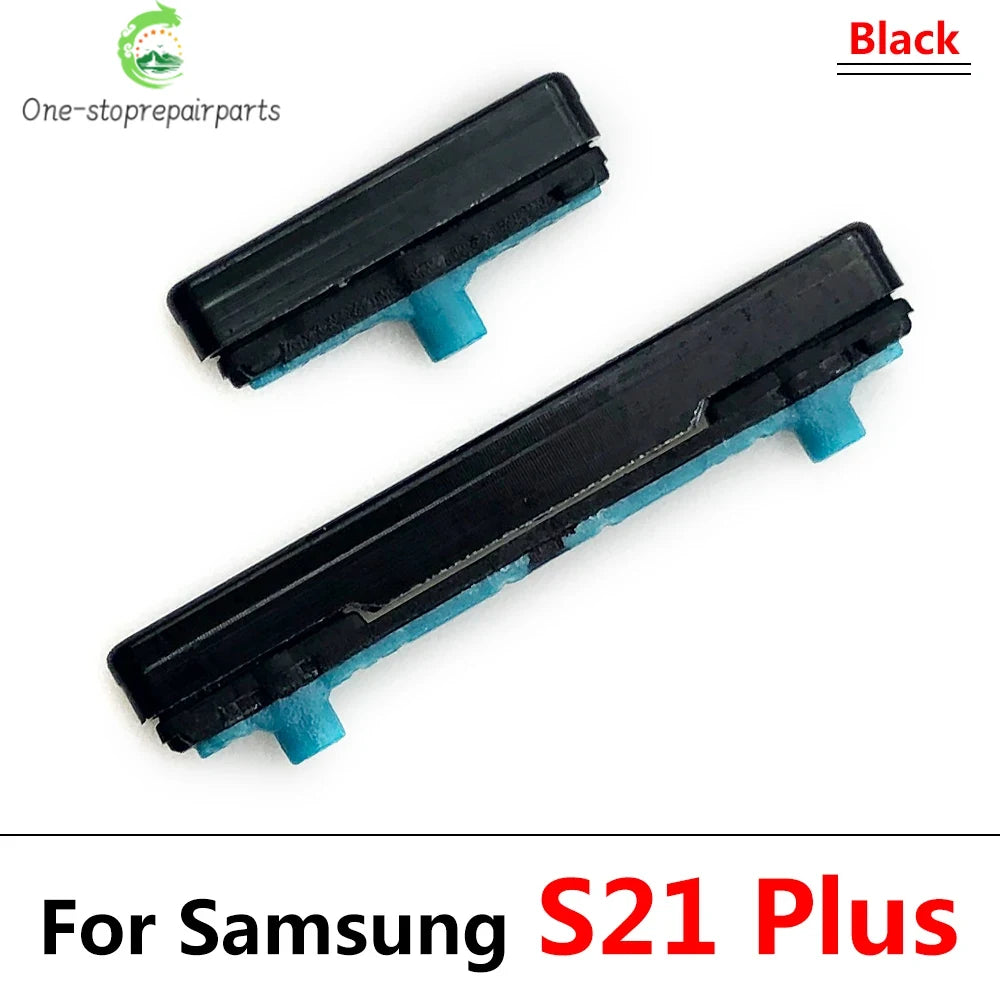New Side Volume Button Power ON / OFF Buttton Key Set For Samsung S21 Plus Ultra Fe Replacement Parts Samsung phone repair parts