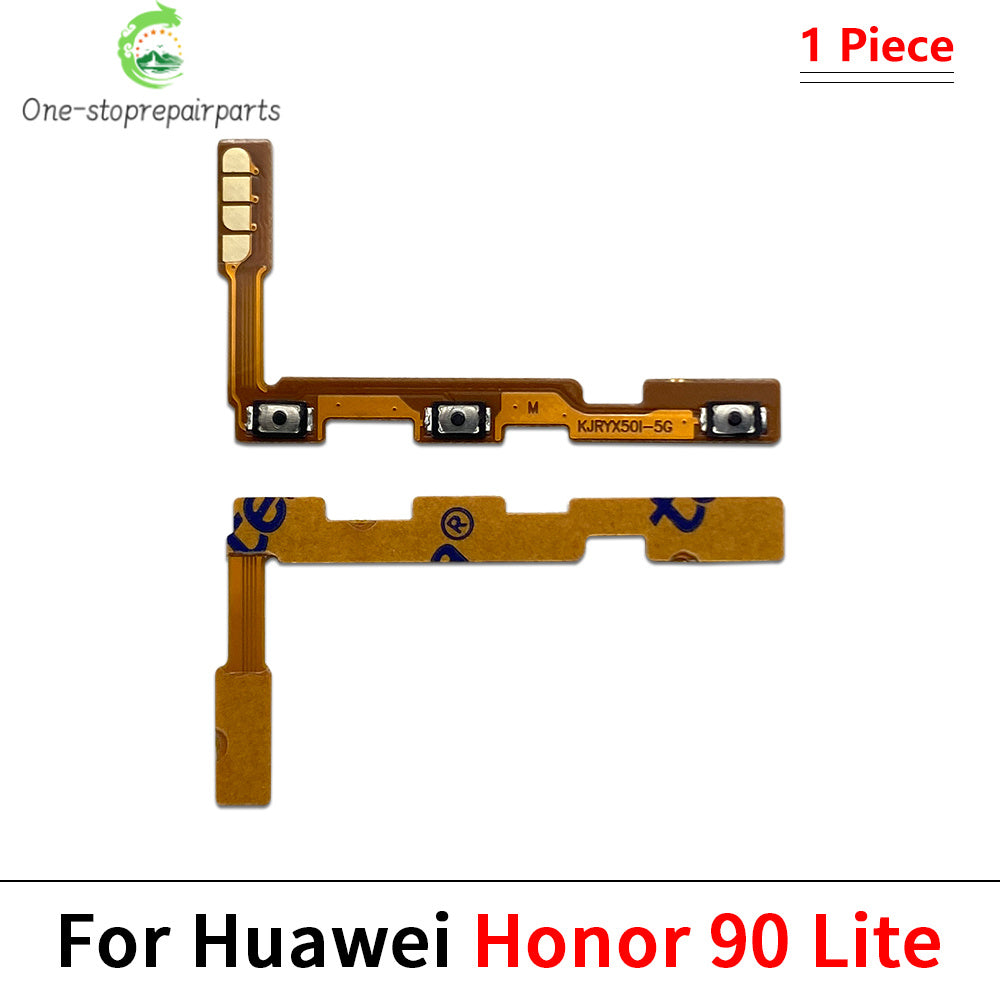 Power Switch On/Off Button Volume Key Button Flex Cable For Huawei Honor 50 60 70 80 90 Pro Se Lite Magic 4 5 6 7 Pro Lite Huawei phone repair parts