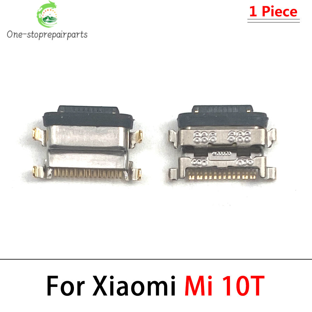 10Pcs, New For Xiaomi Mi 8 9 Se 9T 10 10T 11 11T 12 Lite Pro Mi A1 A2 A3 Micro USB Connector Charger Charging Port Jack Plug Xiaomi  Xiao mi phone repair parts