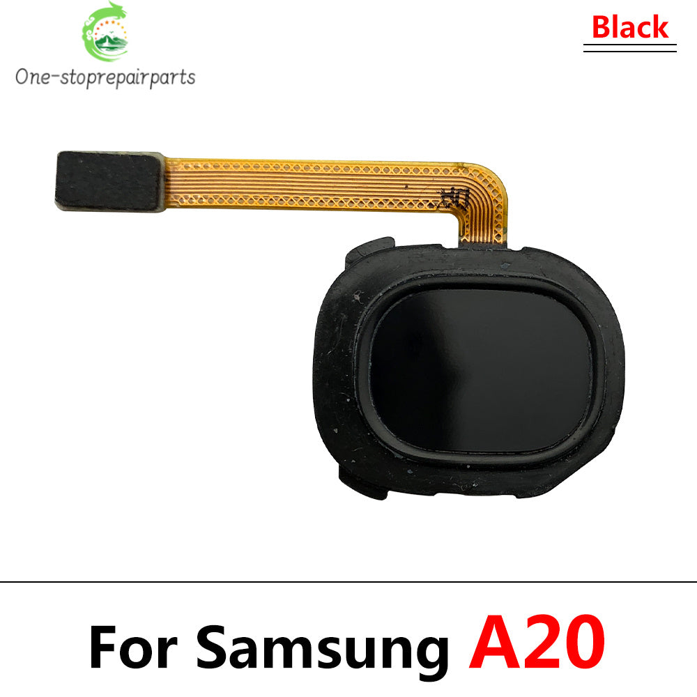 Fingerprint Scanner For Samsung A11 A31 A51 A71 A20 A30 A40 A50 A70 Home Button Fingerprint Menu Return Key Sensor Flex Cable Samsung phone repair parts