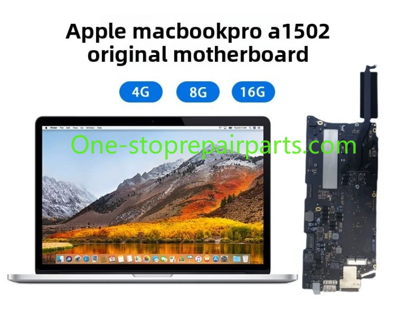Logic board for Apple Macbook pro A1502 13 inch MacBook Pro 2.4GHz 2.6GHz 2.7GHz 2.8GHz 3.0GHz 3.1GHz 8G 16G 820-3476-A 2013 2014 2015  year motherboard