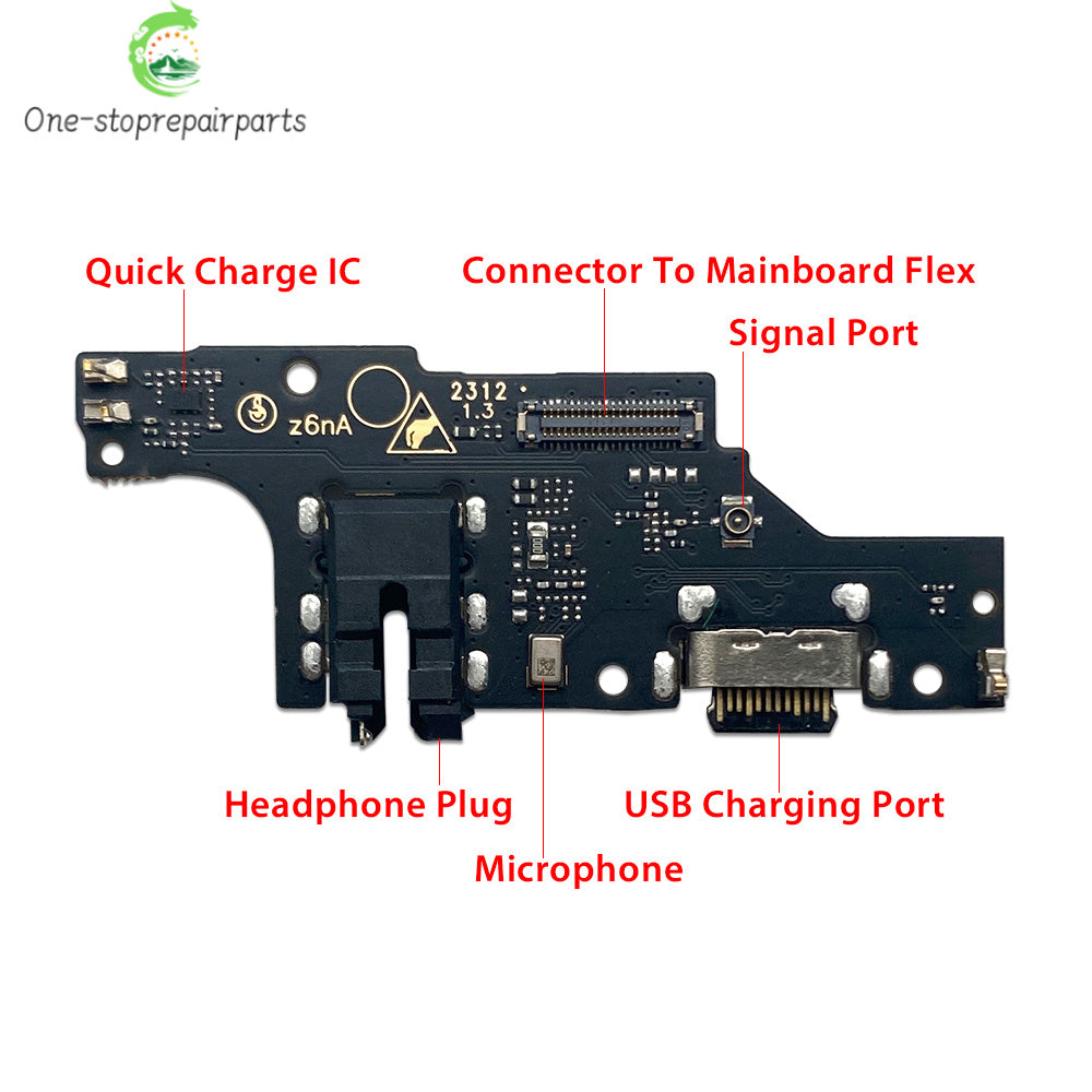 10Pcs, Dock Connector Micro USB Charger Charging Port Flex Cable For ZTE A31 A33s A34 A35 A51 A52 A53 A54 A55 A71 A72 A73 4G 5G ZTE phone repair parts
