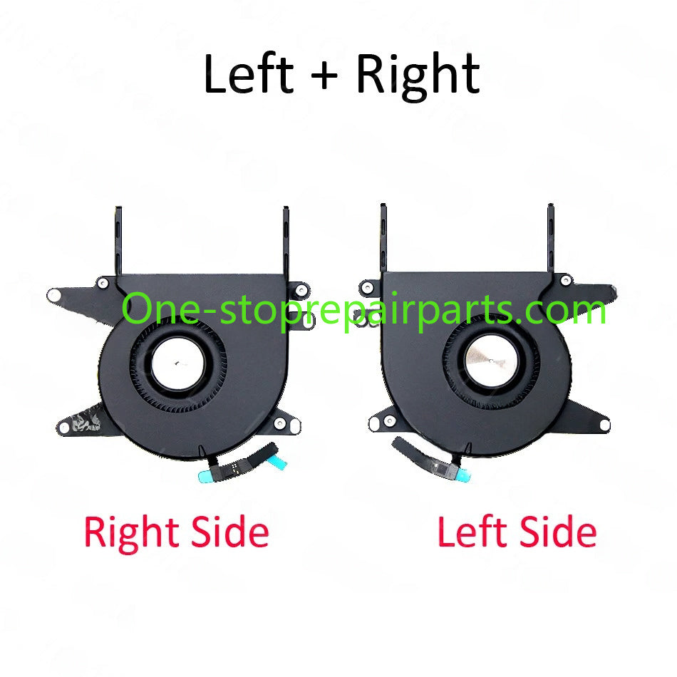 Laptop A2918 A2992 Fan for Macbook Pro M3 14.2" Left and Right Side CPU Fan Cooling Cooler Fan Pair 2023 Year Macbook repair parts