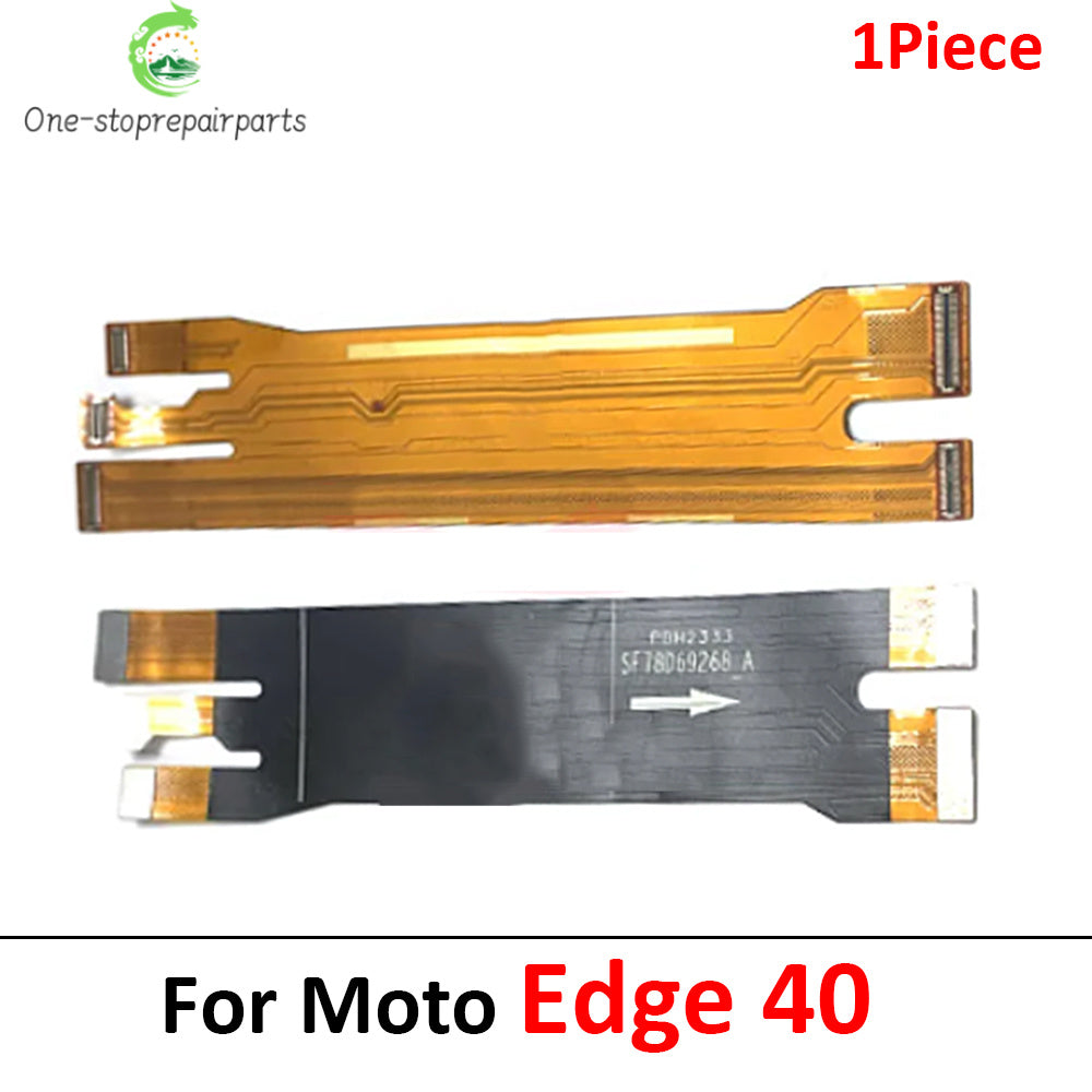 10Pcs, SIM Card Reader Holder Connector Socket Slot Main Flex Cable For Moto Edge 20 30 40 X30 Pro Neo Fusion Lite Ultra Plus Motorola phone repair parts