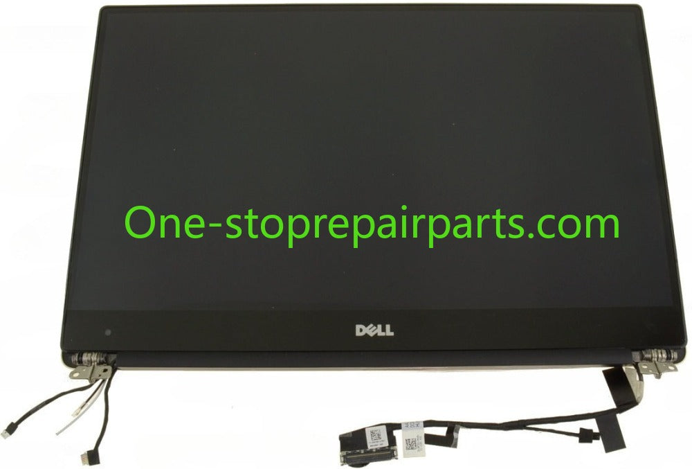 Touch Non-Touch top half LCD Display screen Complete Assembly for Dell XPS 13 9350 9360 P54G P54G002 Ultrabook 13.3" FHD QHD+  R3RJ8 0K8H0R 7PH9N 0N6CH2 0P2HPR 0907D8 9D8MJ Rose Gold Silver panel half Dell laptop repair parts
