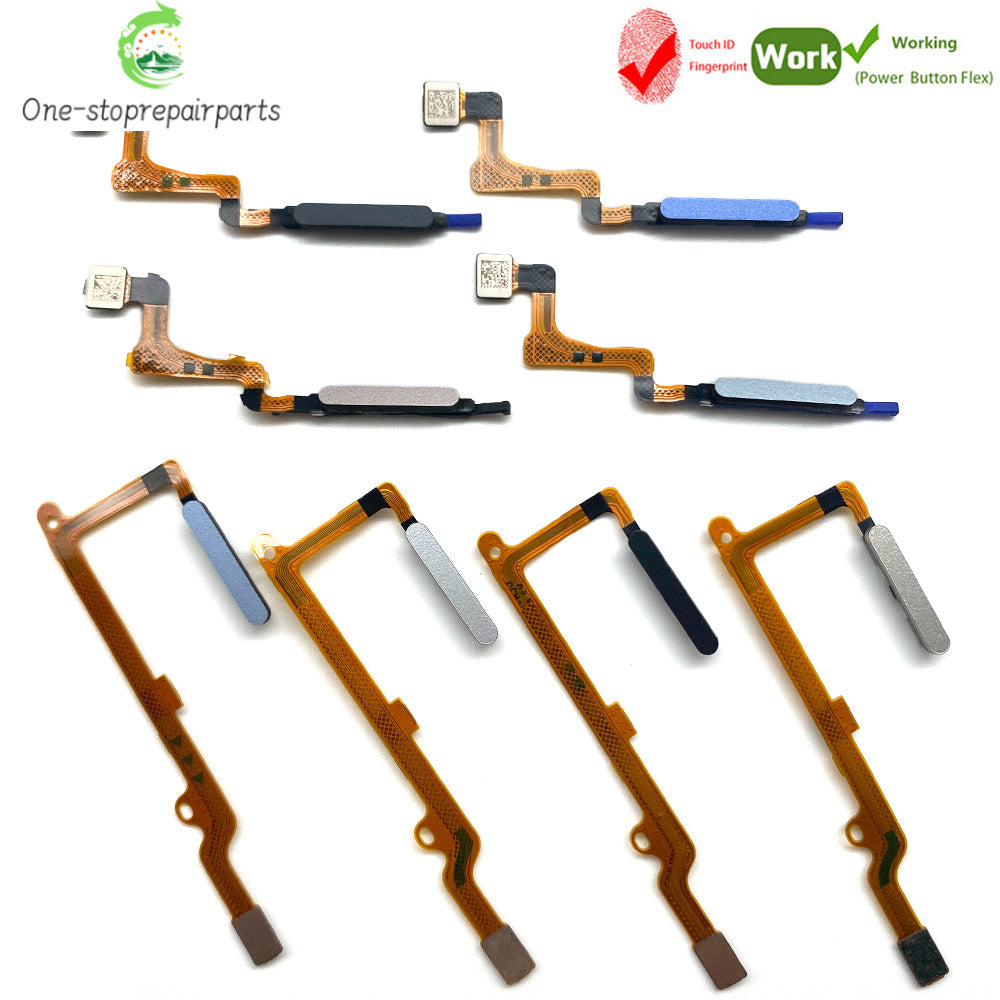 New For Huawei Nova Y60 Y61 Y90 Y91 Fingerprint Sensor Home Return Key Menu Button Flex Ribbon Cable Huawei phone repair parts
