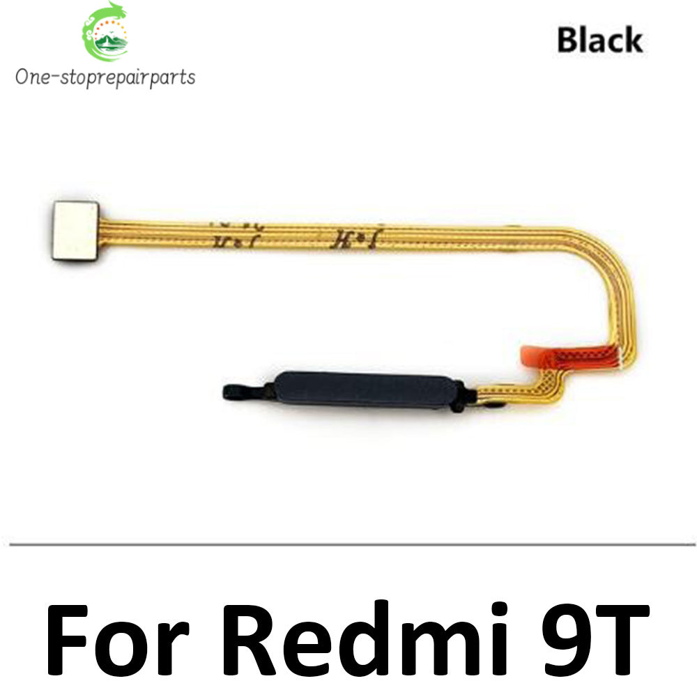 New Fingerprint For Xiaom Redmi 9C 9T 9 10C 10 Prime Home Button Fingerprint Menu Return Key Recognition Sensor Flex Cable Redmi phone repair parts