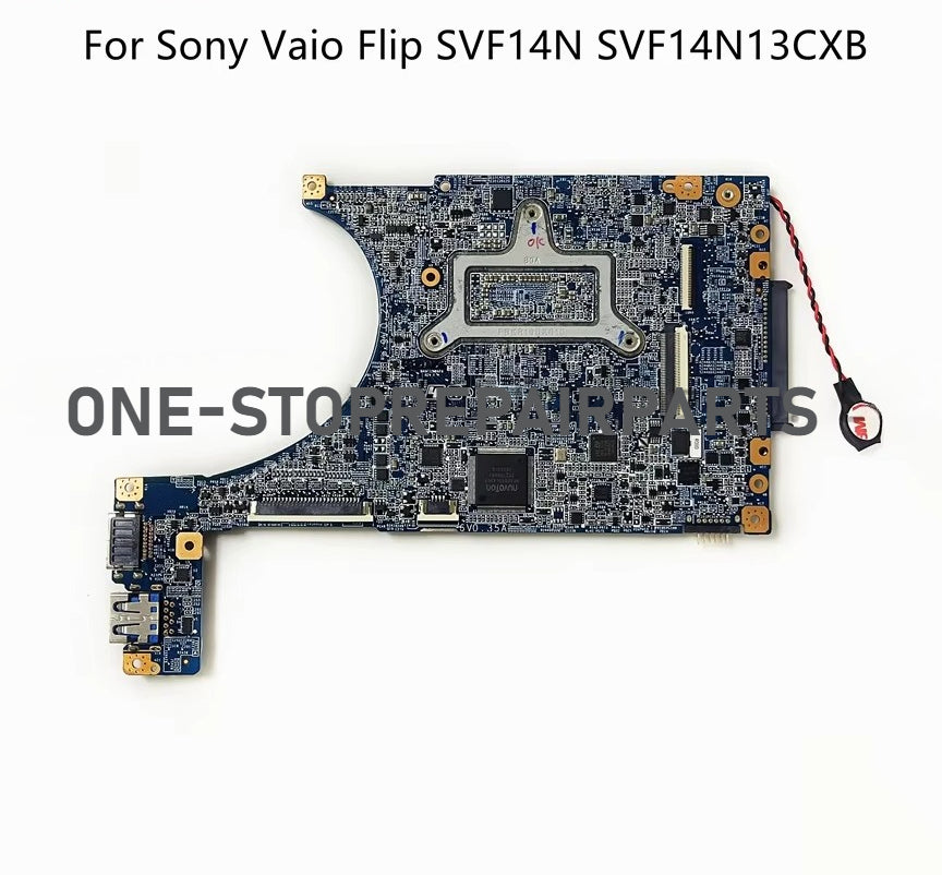 DA0FI2MB6F0 For Sony Vaio SVF14N SVF14N13CXB SVF14N18SCB Laptop Motherboard With Intel i5 i7 CPU DDR3 A2011122A A2011121A Sony laptop repair parts