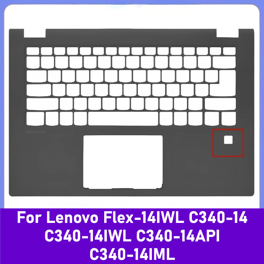 Cover case For Lenovo Flex-14IWL C340-14 C340-14IWL C340-14API C340-14IML Laptop Back Cover/LCD Bezel/Palmrest Cover/Bottom Cover Lenovo laptop repair parts