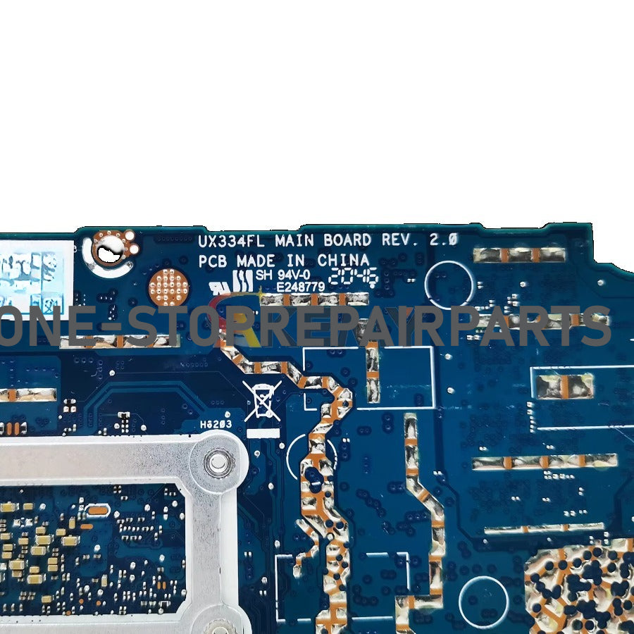 UX334FA Laptop Motherboard For ASUS ZenBook UX334FL U3600F U4600F UX463FL UX334F UX334FA Mainboard With 10th Gen I3 I5 I7 Fast ASUS laptop repair parts