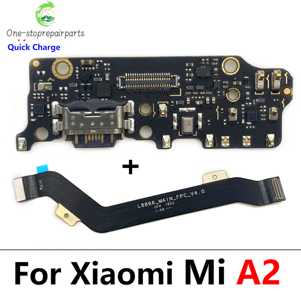 New For Xiaomi Mi A1 A2 A3 Lite 5X 6X USB Charging Port Dock Charger Plug Connector Board Main Mainboard Flex Cable  Xiaomi  Xiao mi phone repair parts