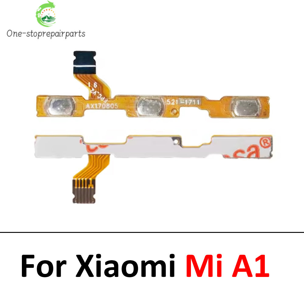 New For Xiaomi Mi A1 A2 A3 Redmi A1 A2 A3 Plus Volume Button Power Switch On Off Button Flex Cable  Xiaomi  Xiao mi phone repair parts