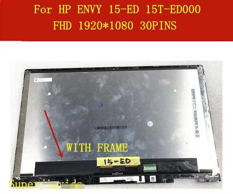for Asus Chromebooks Flip CB5500FE CL5500FD 15.6 inch LCD Screen Assembly Display FHD 1920x1080 60Hz EDP 30pins ASUS laptop repair parts