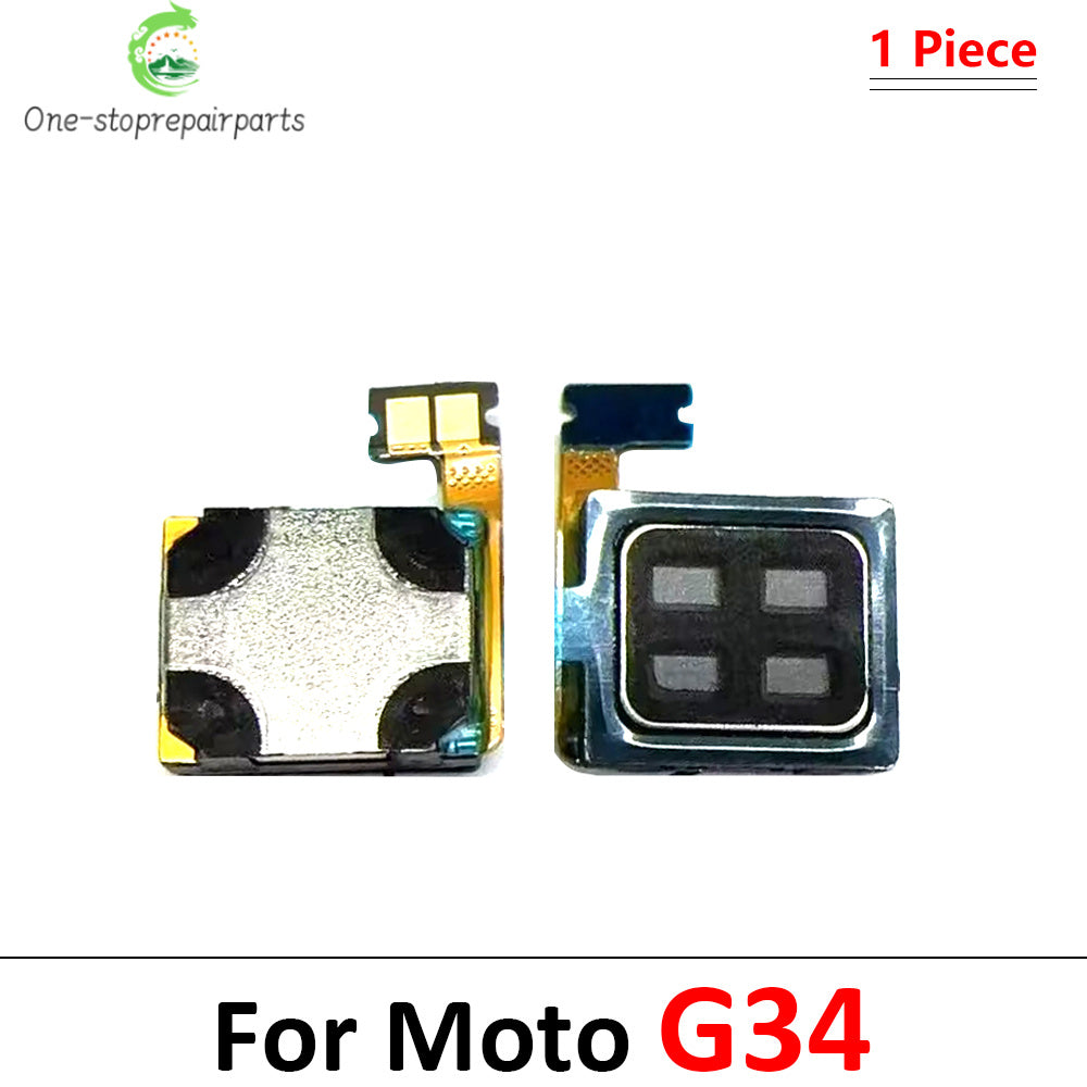 Front Top Earpiece Earphone Ear Speaker Sound Receiver For Moto G22 G32 G52 G62 G72 G82 G13 G23 G53 G73 G04 G14 G24 G34 G54 G84 Motorola phone repair parts